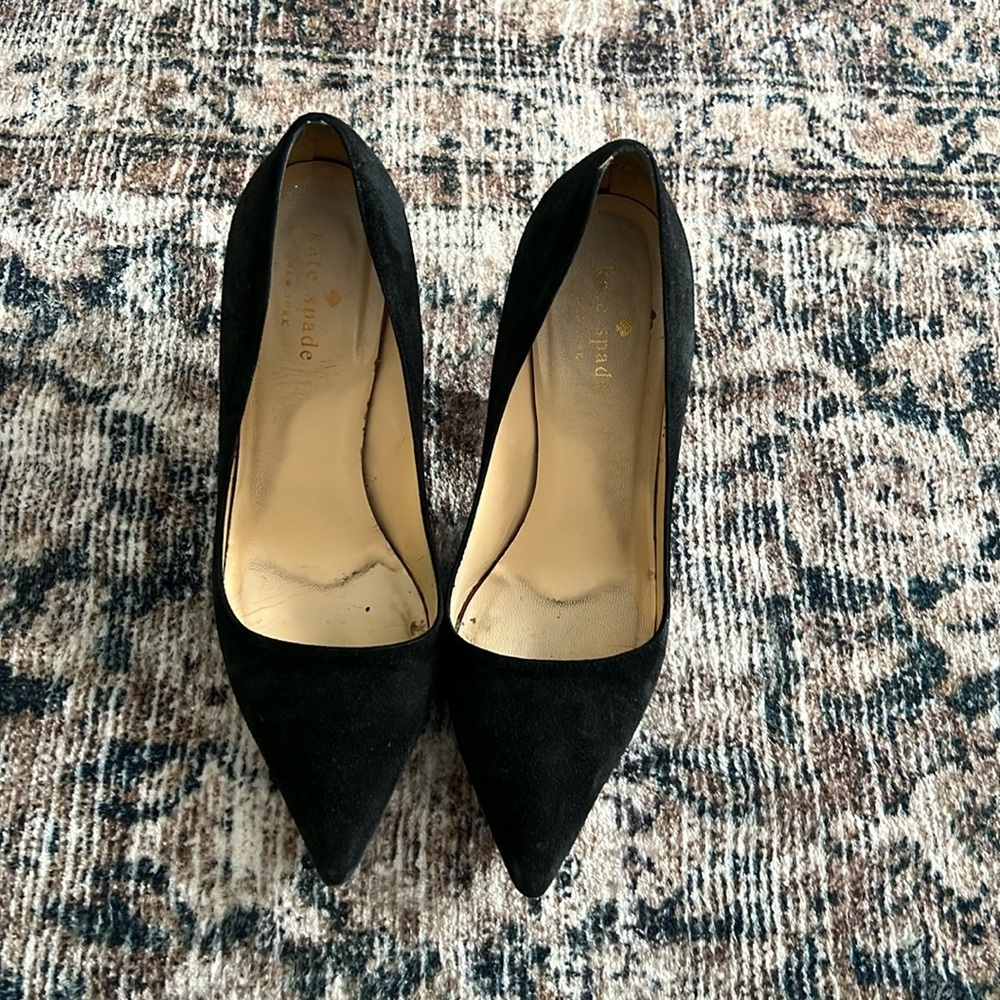 Kate Spade suede pumps